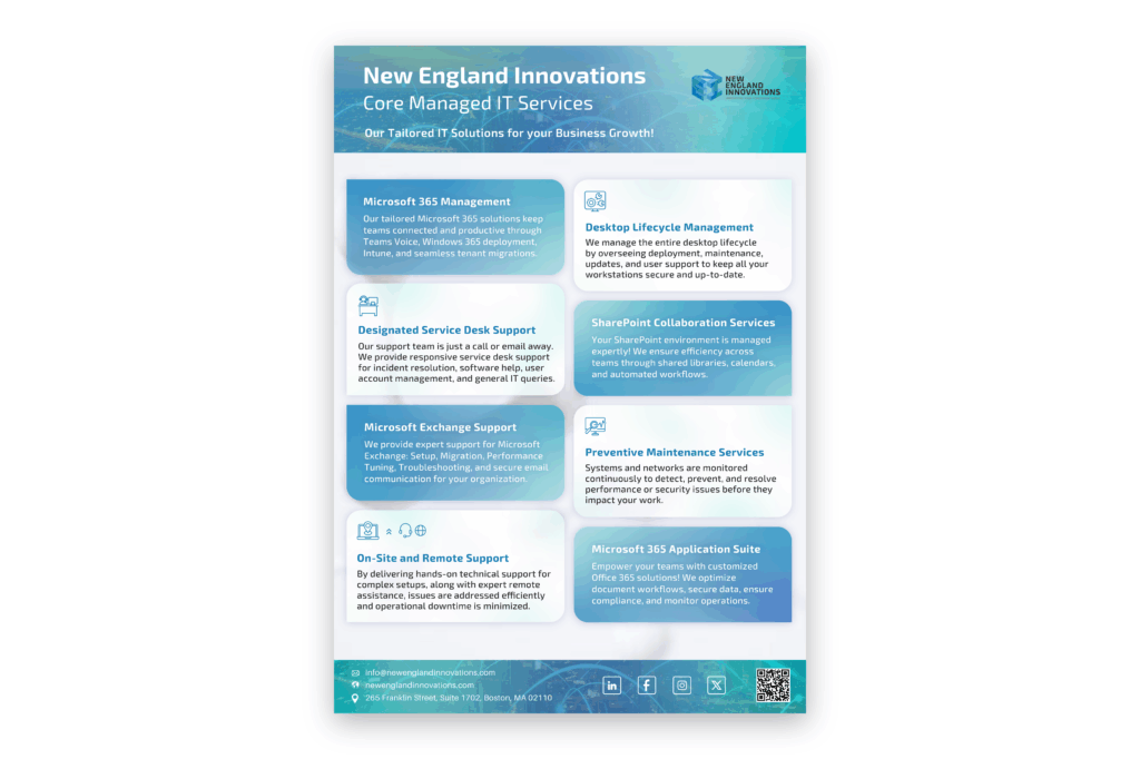 New England Innovations Core Managed IT Services – New England Innovations